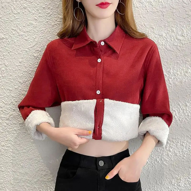 Warm Blouse Shirt - Image 5