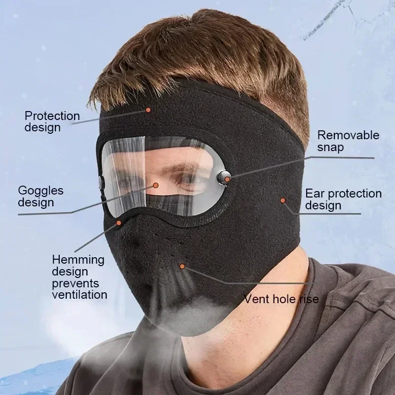 Warm Face Mask Eye Shield - Image 4