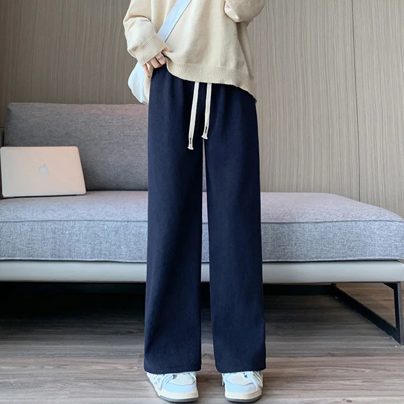 Warm Fleece Wide Leg Pants - Image 11