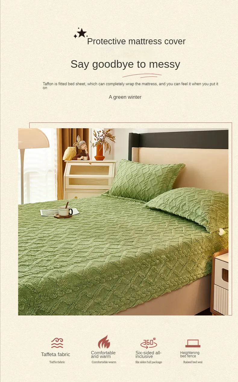 Warm Fluffy Bed Cover - Image 19