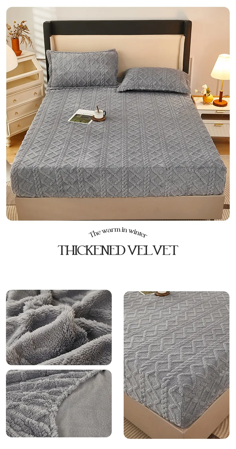 Warm Fluffy Bed Cover - Image 33