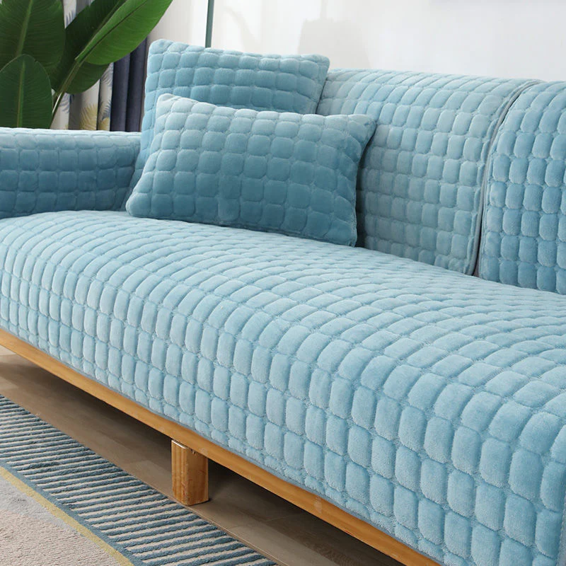 Warm Plush Sofa Cover - Image 6