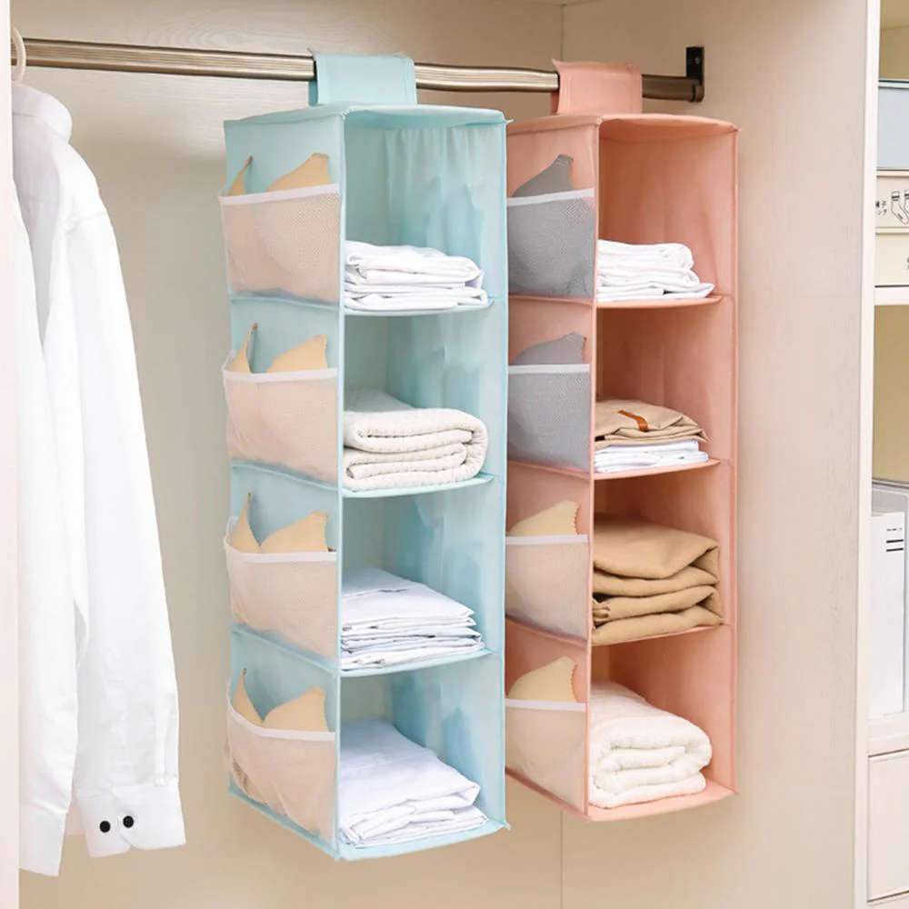 Washable Multilayer Hanging Clothes Organizer - Image 16