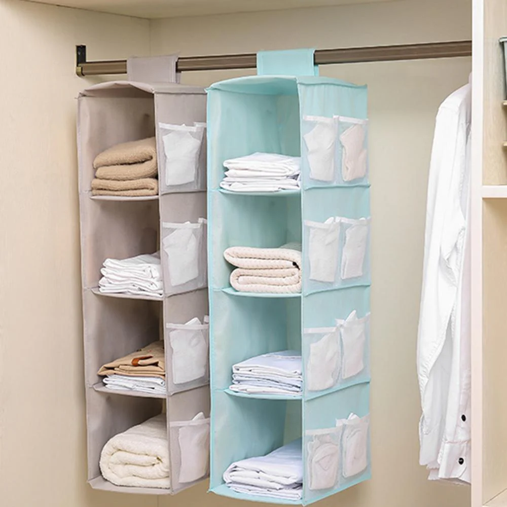 Washable Multilayer Hanging Clothes Organizer - Image 21