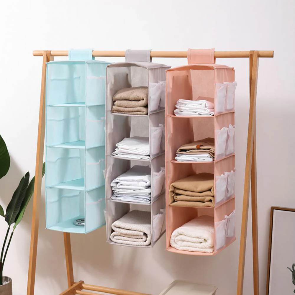 Washable Multilayer Hanging Clothes Organizer - Image 22