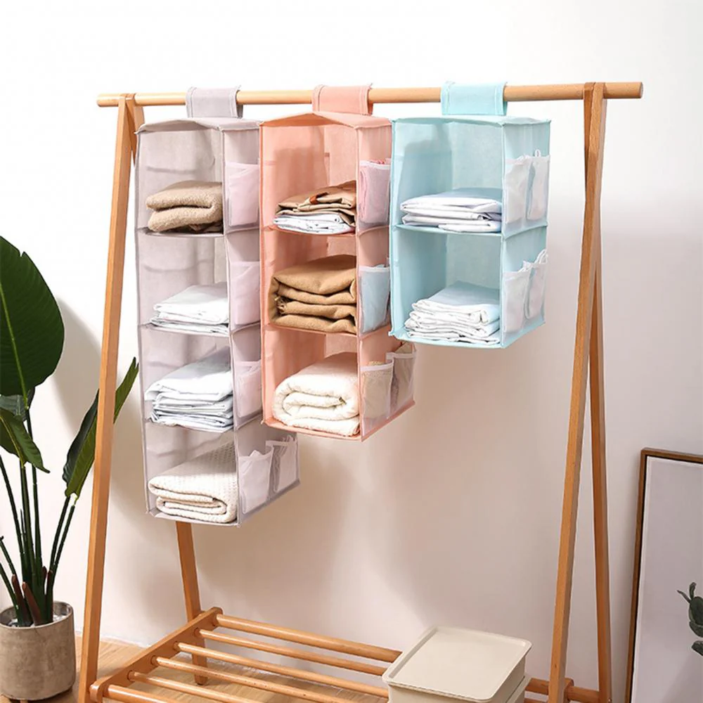 Washable Multilayer Hanging Clothes Organizer - Image 24