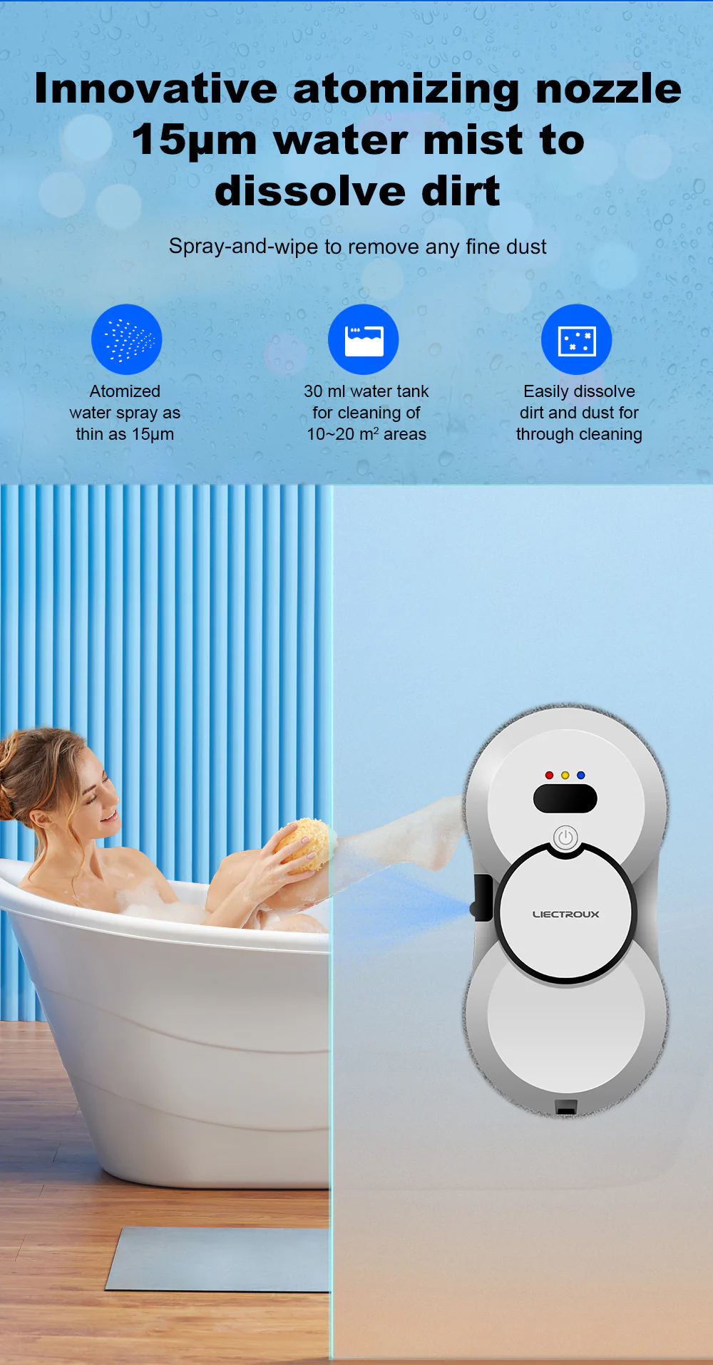 Water Spray Window Cleaner Robot - Image 9