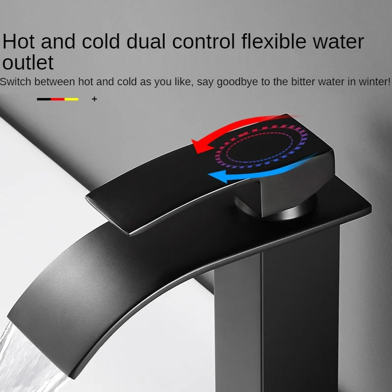 Waterfall Basin Sink Faucet - Image 12