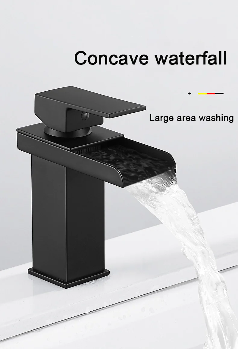 Waterfall Basin Sink Faucet - Image 23
