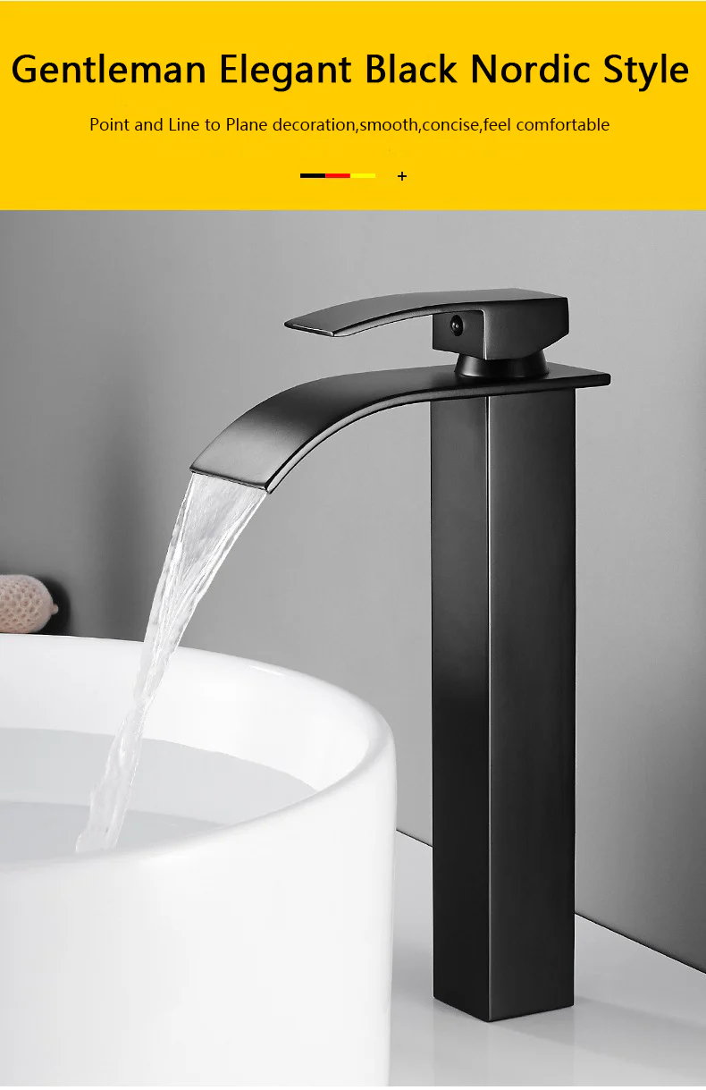 Waterfall Basin Sink Faucet - Image 27
