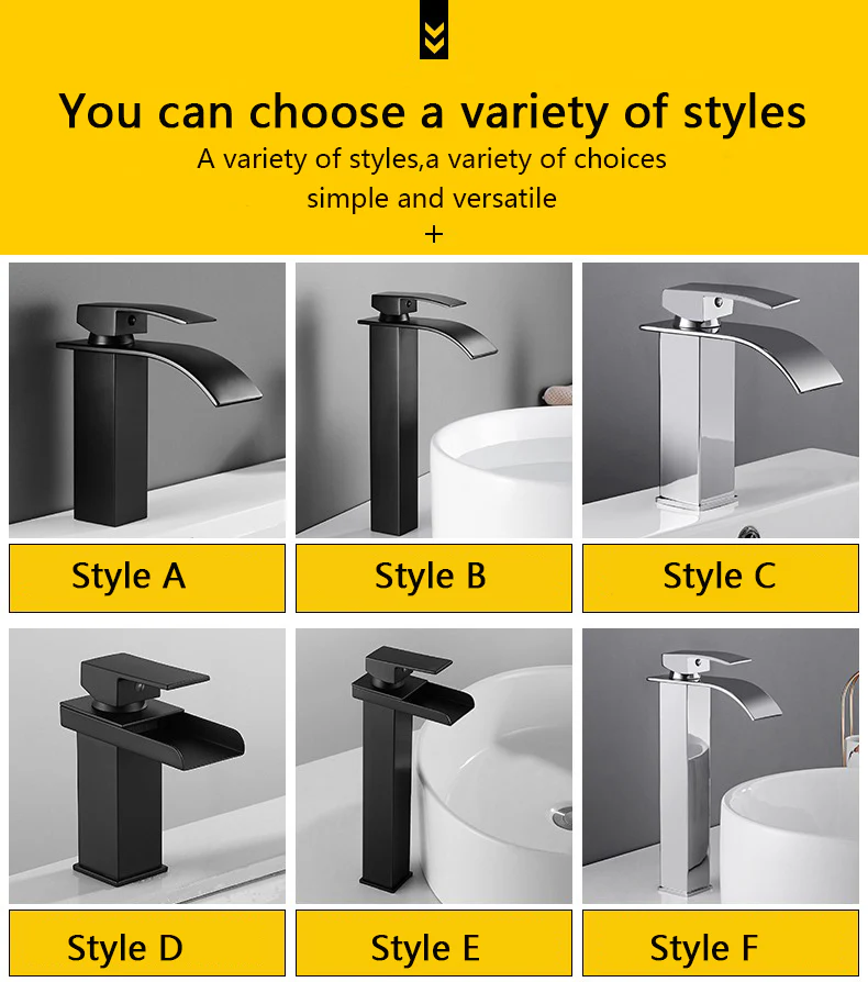 Waterfall Basin Sink Faucet - Image 28