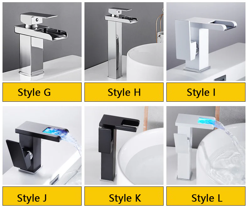 Waterfall Basin Sink Faucet - Image 29