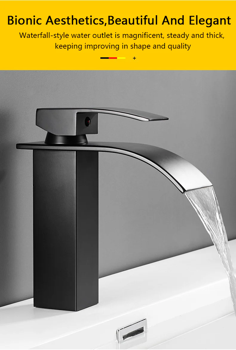 Waterfall Basin Sink Faucet - Image 30