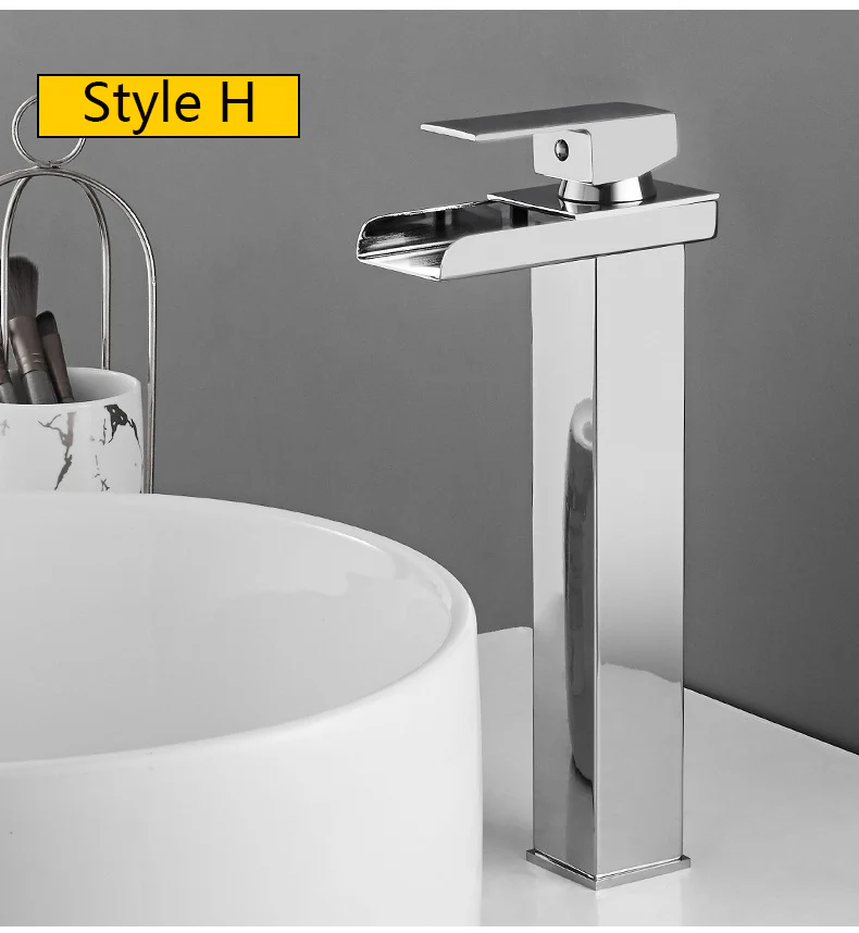 Waterfall Basin Sink Faucet - Image 37
