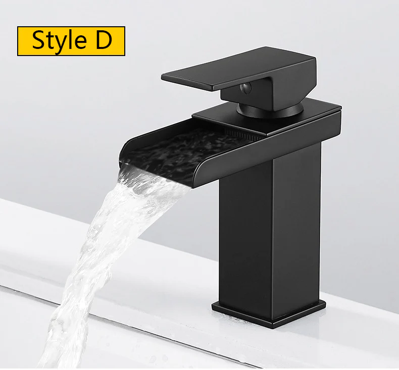 Waterfall Basin Sink Faucet - Image 38