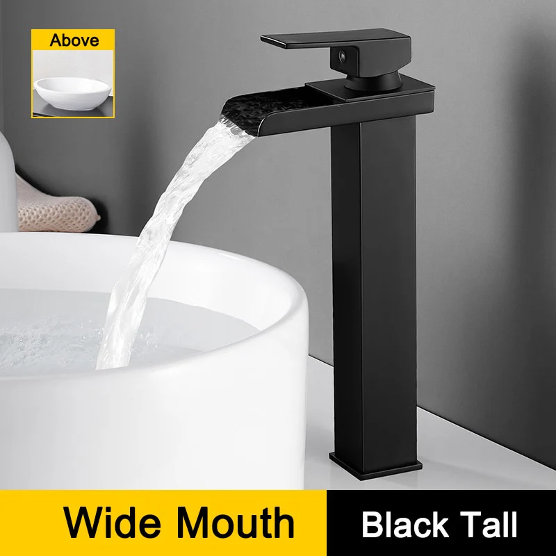Waterfall Basin Sink Faucet - Image 8