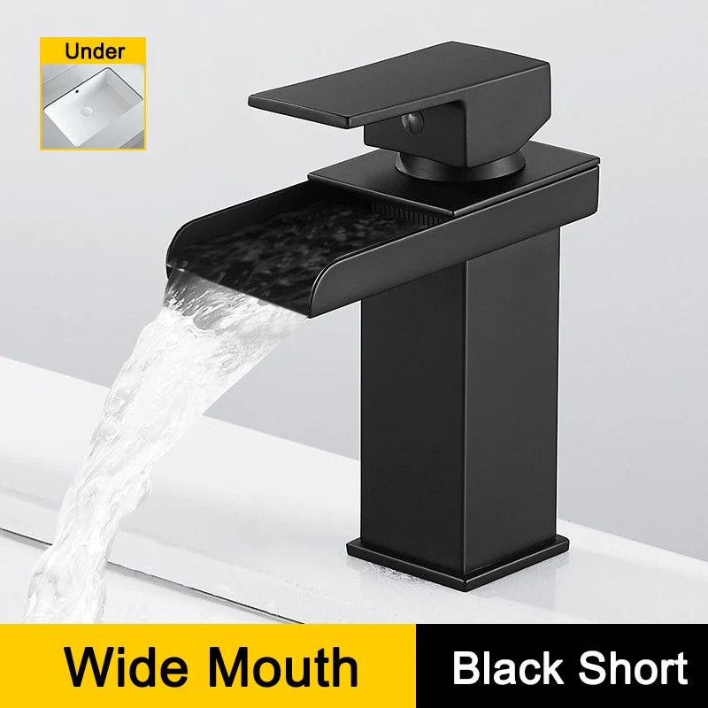 Waterfall Basin Sink Faucet - Image 9