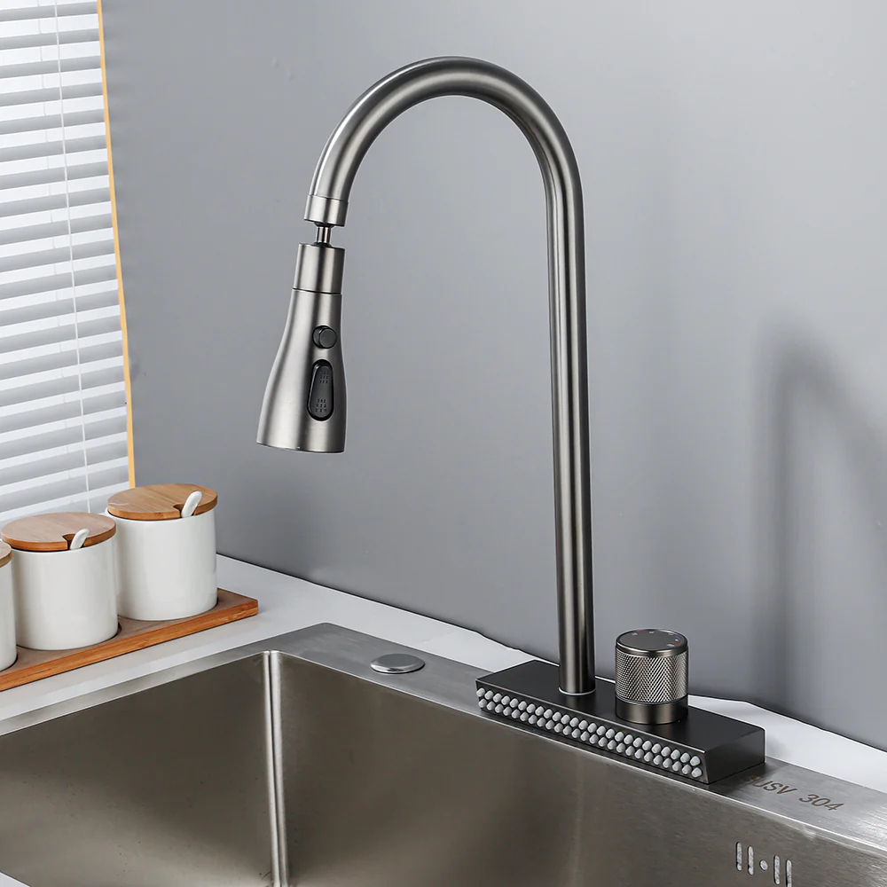 Waterfall Sink Faucet Water Tap - Image 11