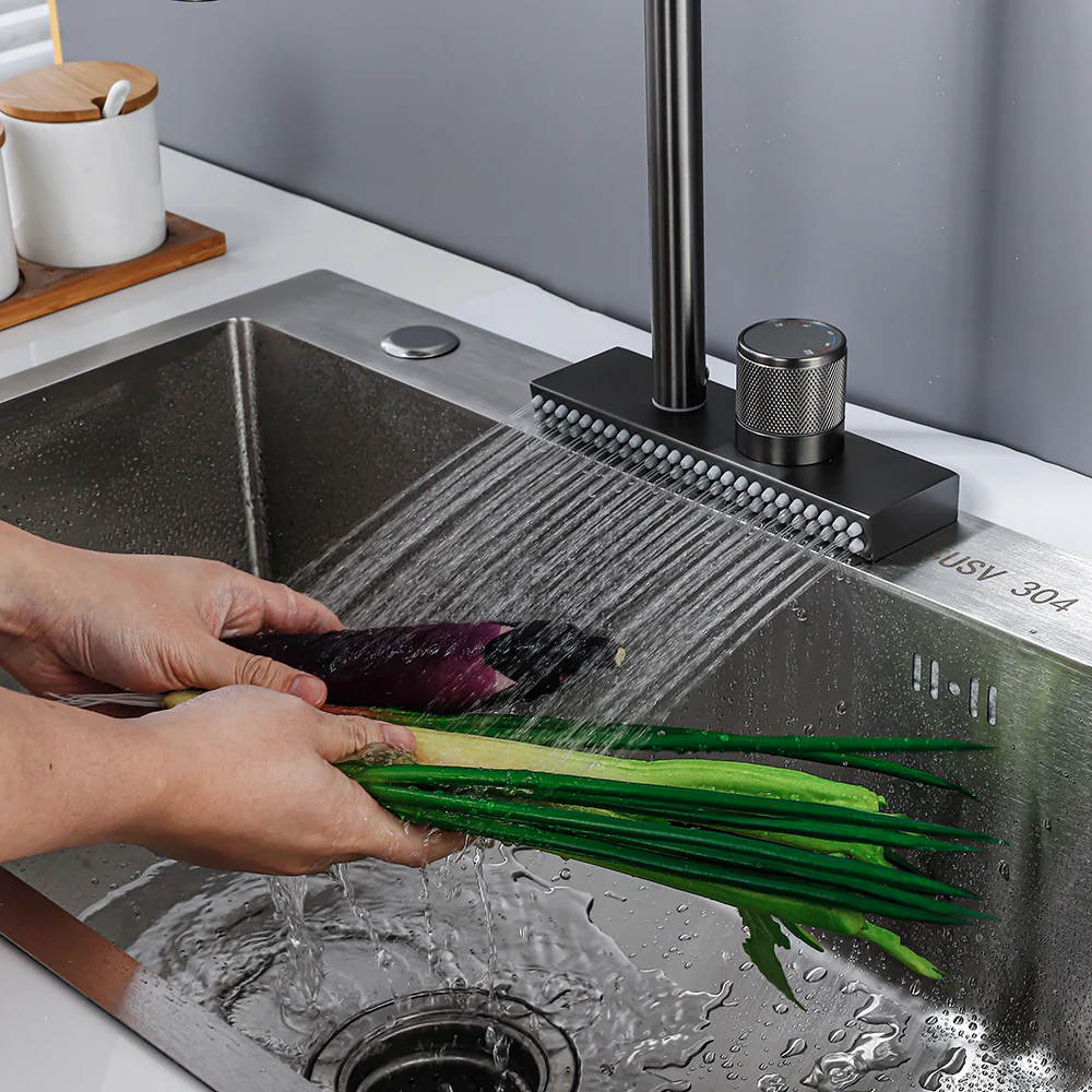 Waterfall Sink Faucet Water Tap - Image 16