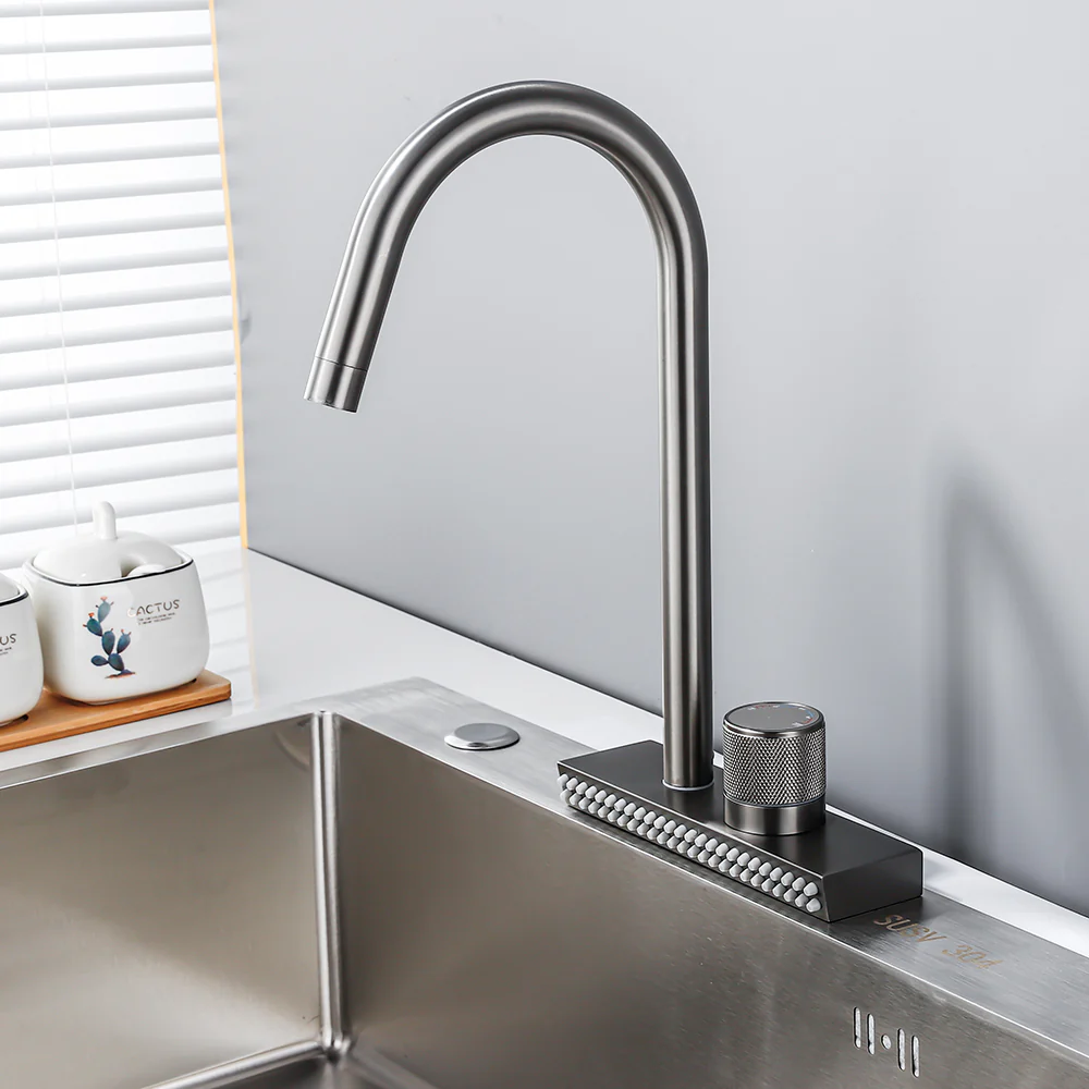 Waterfall Sink Faucet Water Tap - Image 19