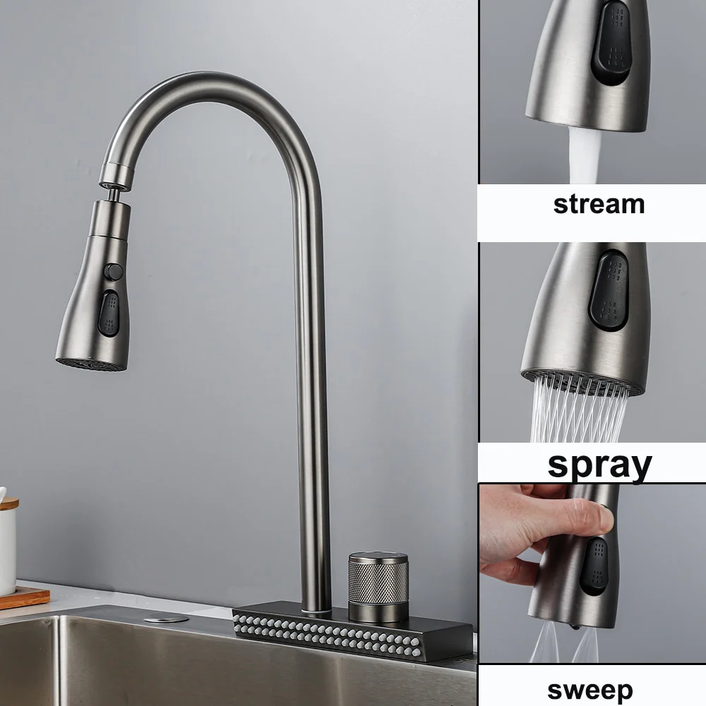 Waterfall Sink Faucet Water Tap - Image 3