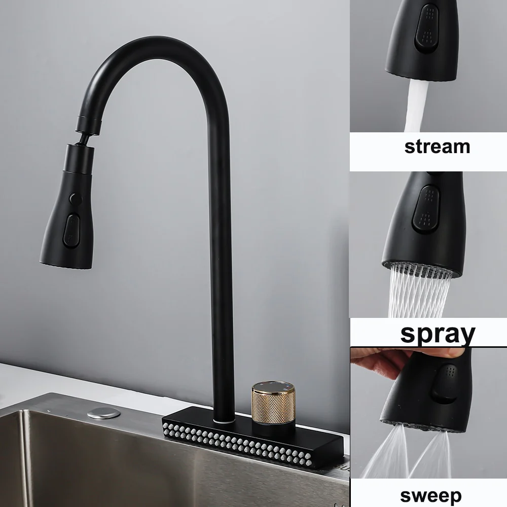 Waterfall Sink Faucet Water Tap - Image 4