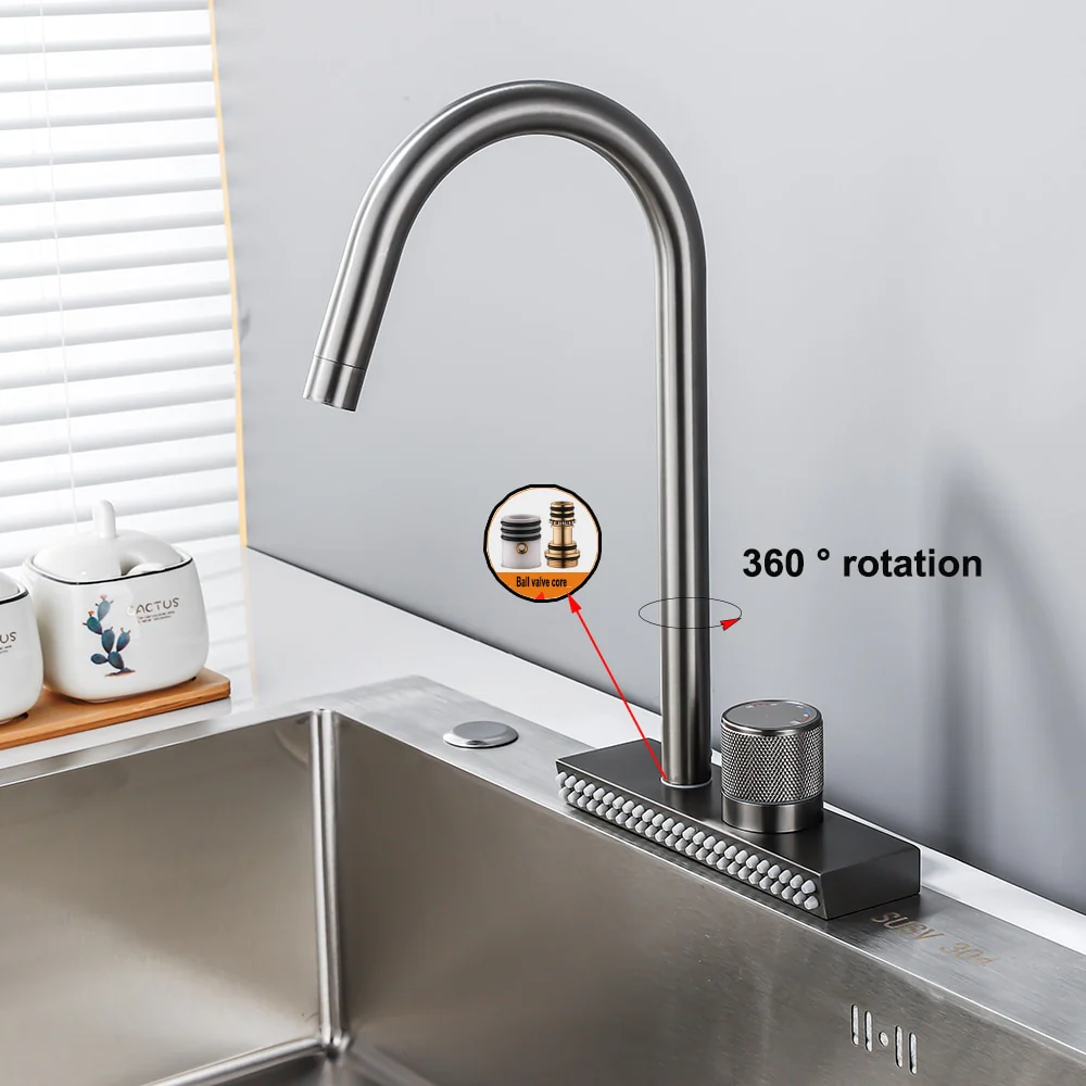 Waterfall Sink Faucet Water Tap - Image 6