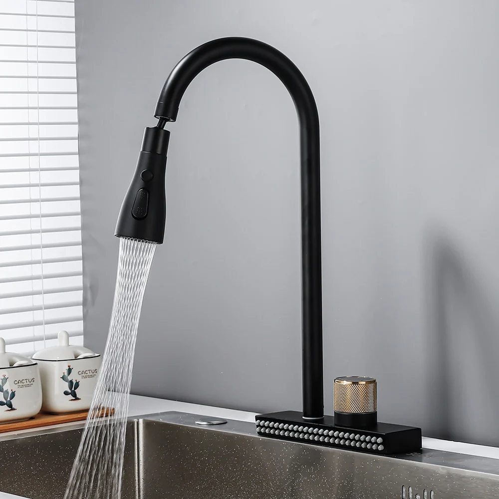 Waterfall Sink Faucet Water Tap - Image 7