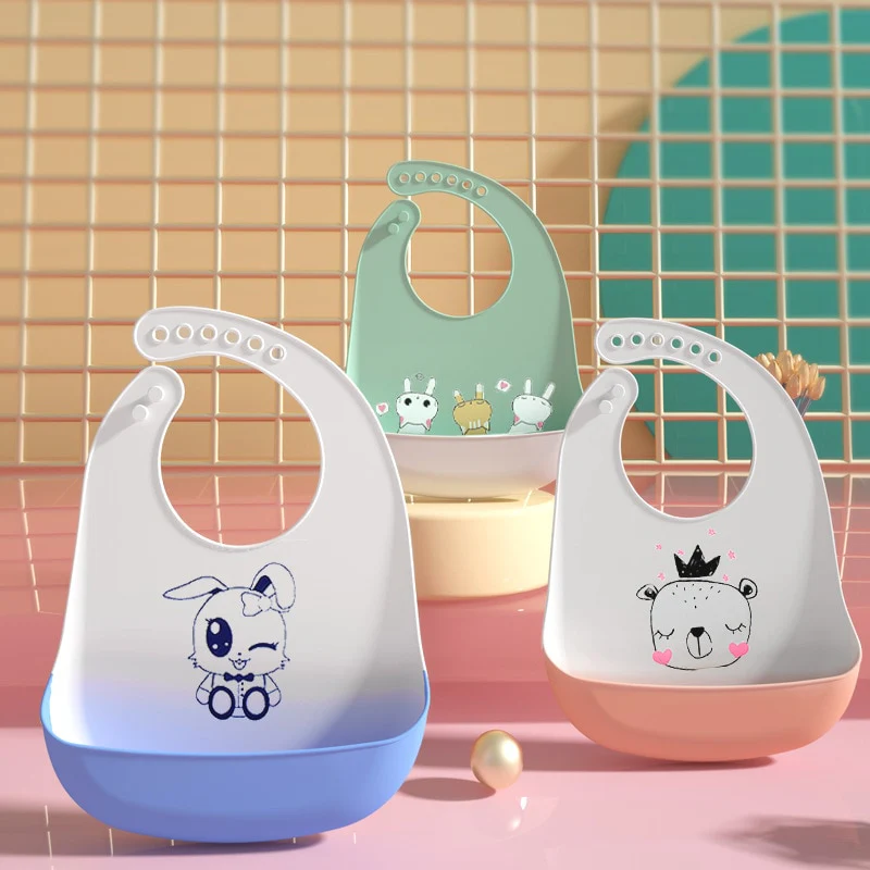 Waterproof Adjustable Soft Baby Bib - Image 27