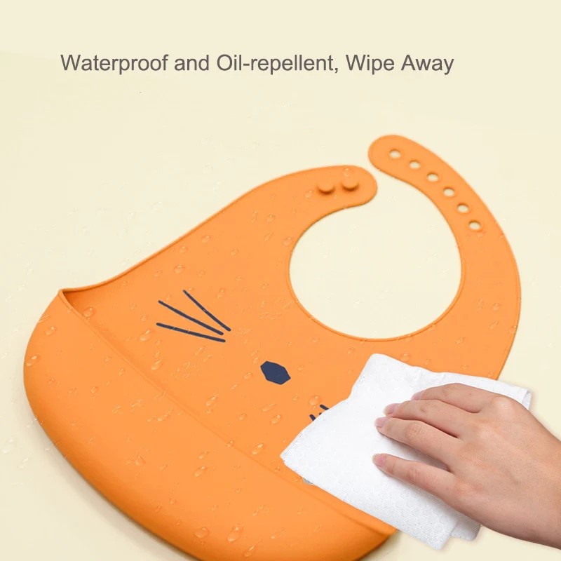 Waterproof Adjustable Soft Baby Bib - Image 28