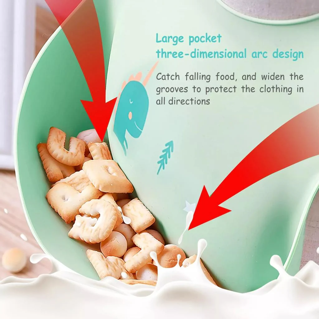 Waterproof Adjustable Soft Baby Bib - Image 34