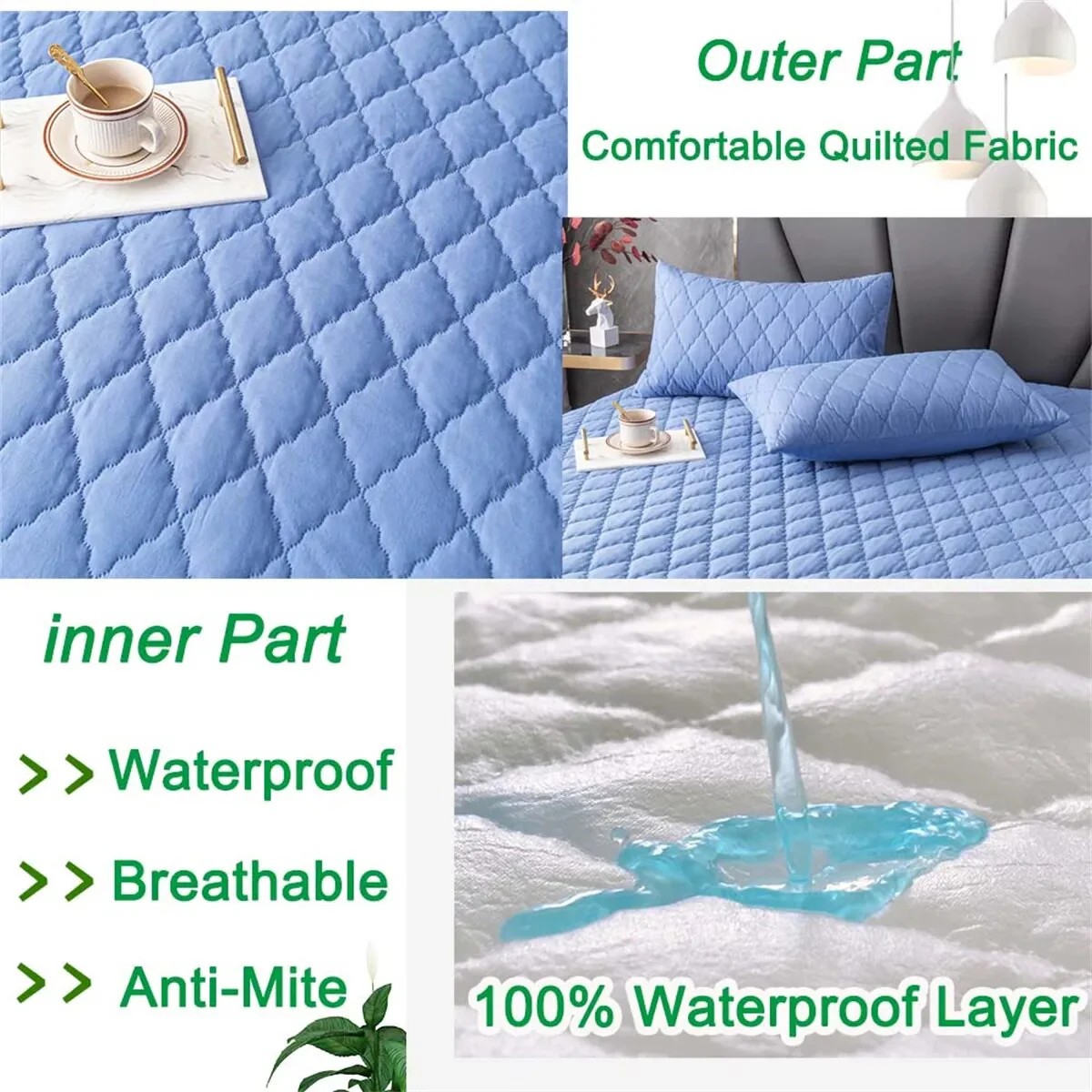 Waterproof Bed Sheet - Image 2