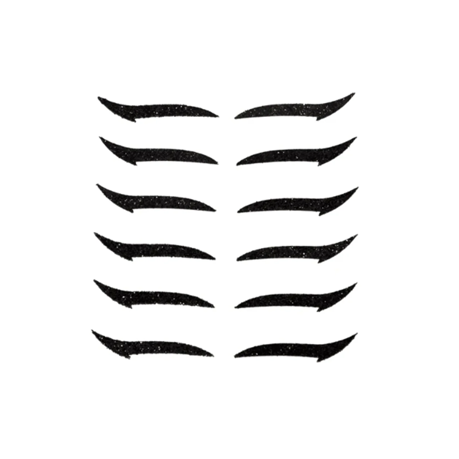 Waterproof Colorful Glitter Eyeliner Sticker Set - Image 16