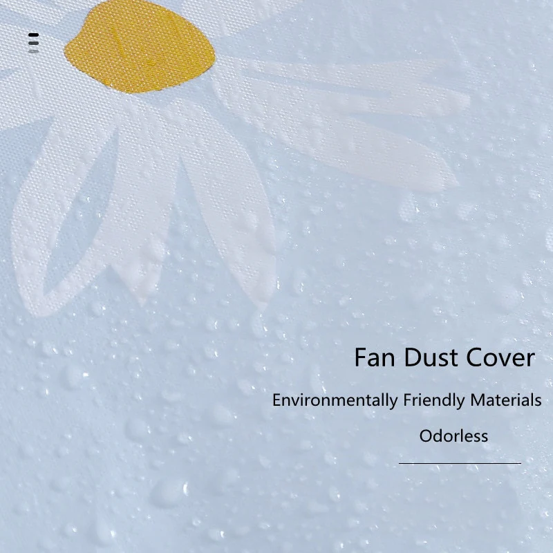 Waterproof Dustproof Standing Fan Cover - Image 10