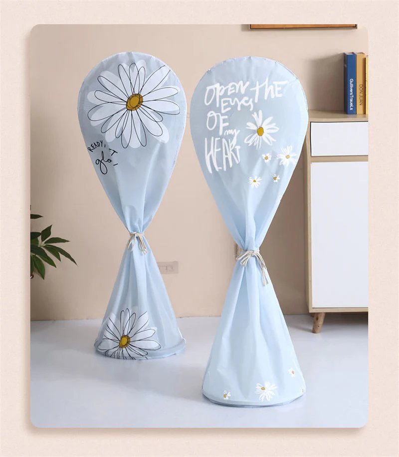 Waterproof Dustproof Standing Fan Cover - Image 11