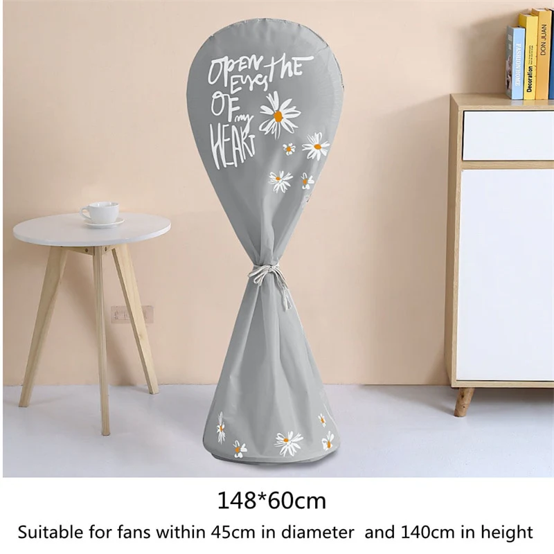 Waterproof Dustproof Standing Fan Cover - Image 9