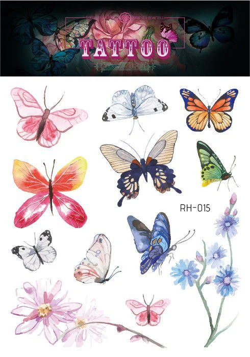 Waterproof Eyes Face Art Fake Tattoo Sticker - Image 10