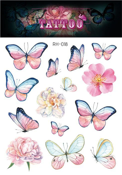 Waterproof Eyes Face Art Fake Tattoo Sticker - Image 12