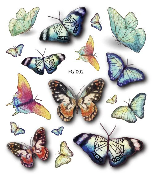 Waterproof Eyes Face Art Fake Tattoo Sticker - Image 15