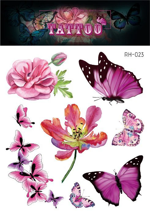 Waterproof Eyes Face Art Fake Tattoo Sticker - Image 19
