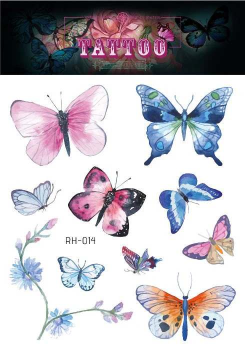 Waterproof Eyes Face Art Fake Tattoo Sticker - Image 21