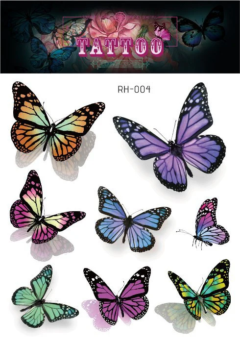 Waterproof Eyes Face Art Fake Tattoo Sticker - Image 27
