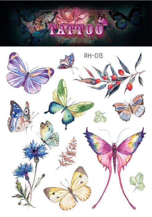 Waterproof Eyes Face Art Fake Tattoo Sticker - Image 4