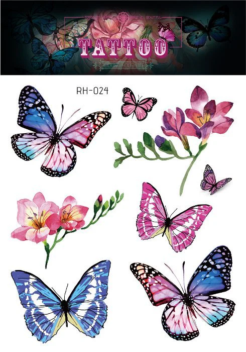 Waterproof Eyes Face Art Fake Tattoo Sticker - Image 50