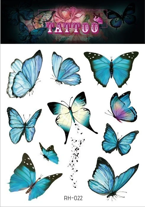 Waterproof Eyes Face Art Fake Tattoo Sticker - Image 7