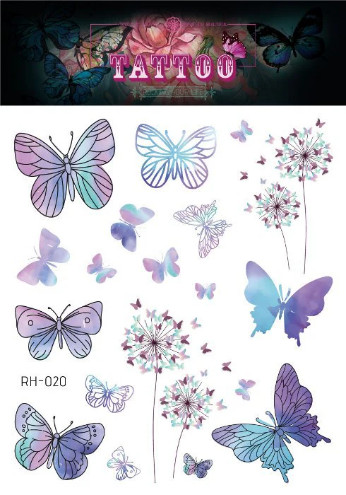 Waterproof Eyes Face Art Fake Tattoo Sticker - Image 8