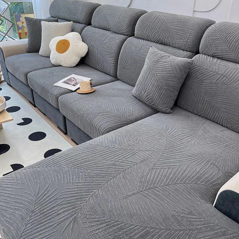 Waterproof Leaves Sofa Cover - Image 12