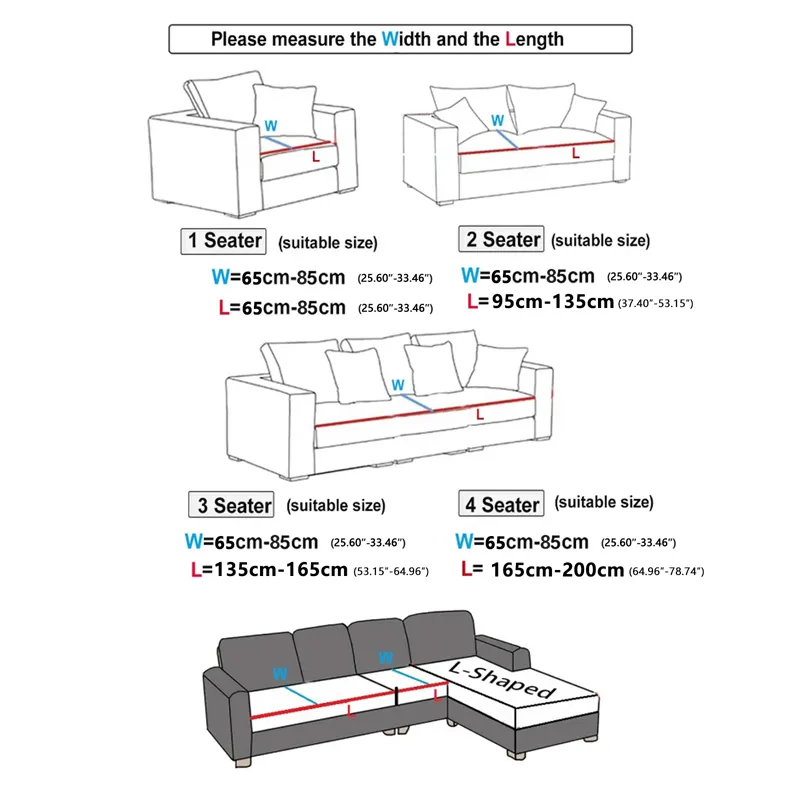 Waterproof Leaves Sofa Cover - Image 15
