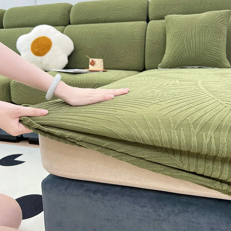 Waterproof Leaves Sofa Cover - Image 18