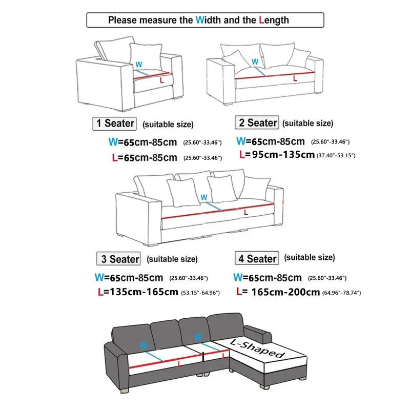 Waterproof Leaves Sofa Cover - Image 4